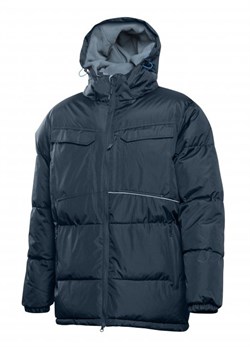 LEON утепленная куртка с капюшоном темно-синяя - фото 101228