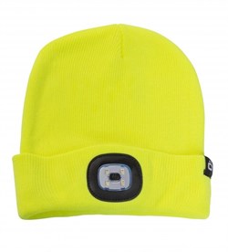 OTTO шапка с LED подсветкой желтая - фото 101337