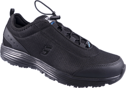 Полуботинки (тип туфли) JAMES (ДЖАМЕС) текстиль, мужские, ЭВА/резина (черные/BLK) - фото 103790