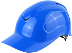 Каскетка РОСОМЗ™ АБСОЛЮТ (98118) синяя, ремень с креплением в 2-х точках - фото 103831