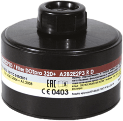 Фильтр ДОТпро320 (А2В2Е2Р3D) - фото 104116