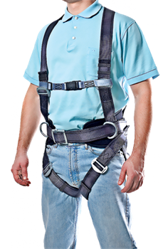 Привязь BG СПР-03, наплечные/набедренные лямки, высокий плотный кушак - фото 104125