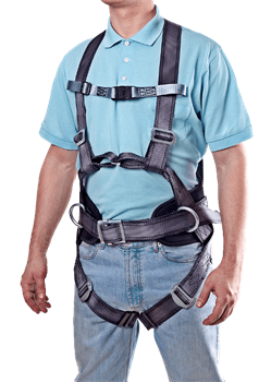 Привязь BG СПР-04, наплечные/набедренные лямки, высокий плотный кушак - фото 104127