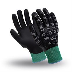 Перчатки ДЭТРИОН (IG-823), Armorcut Technology, нитрил полный, Inpax, оверлок - фото 104175