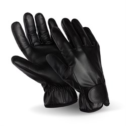 Перчатки ВИБРОФЛЕКС (VG-561), трикотаж, полиуретан сплошной, VibraGel®, Velcro®, цвет черный - фото 104201