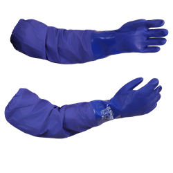 Перчатки АМПАРО™ PETRO 690, (436690), ПВХ + винил, нарукавник 65 см - фото 104367