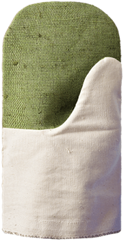 Рукавицы Х/Б с брезентовым наладонником - фото 104398