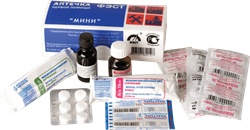 Аптечка ИНДИВИДУАЛЬНАЯ картонный футляр - фото 104535