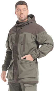 Куртка-ветровка ПЕРЕВАЛ-2, хаки - фото 104813