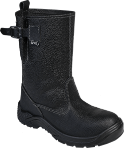 Сапоги ТРУД иск. мех, юфть/кирза ПУ - фото 104828