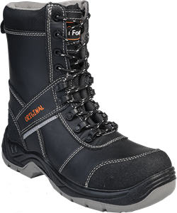 Ботинки iForm высокий берец с КП, кожаные ПУ/нитрил - фото 104837