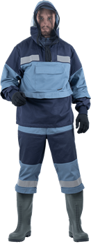 Костюм противоэнцефалитный БИОСЕЙФ ПРОТЕКТ, серый-синий - фото 105719