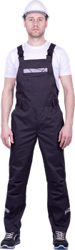 Полукомбинезон СТРОНГ летний, т.серый - фото 106184