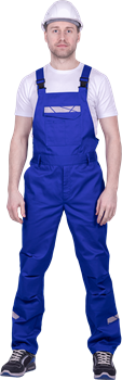 Полукомбинезон СТРОНГ летний, василек - фото 106212