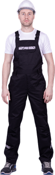 Полукомбинезон СТРОНГ летний, черный - фото 106243