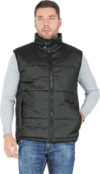 Жилет САТУРН зимний, черный - фото 106910