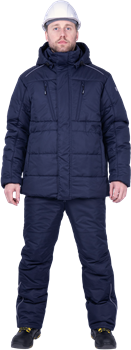 Куртка ФЬЮЖЕН зимняя, т/синий - фото 107079