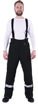 Брюки ХАЙ-ТЕК SAFETY зимние, черные - фото 107699