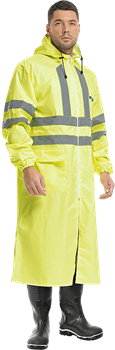 Плащ EXTRA-VISION WPL влагозащитный флуоресцентный желтый - фото 108083