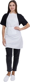 Фартук БЯЗЬ, белый - фото 108245