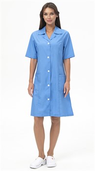 Халат СЕЛЕНА, голубой - фото 108374