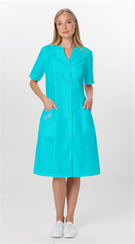 Халат ЮНОНА, бирюза - фото 108486