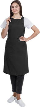 Фартук ЕВРО, черный - фото 109000