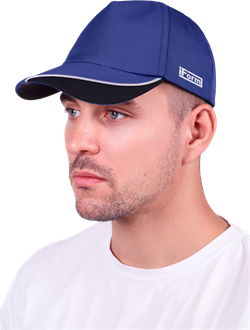 Бейсболка IFORM, синий-черный - фото 109089