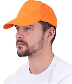 Бейсболка оранжевая - фото 109105