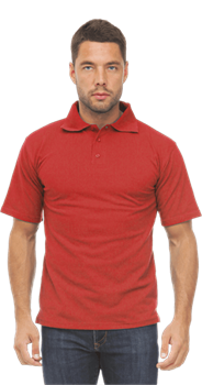 Рубашка ПОЛО красная - фото 109170