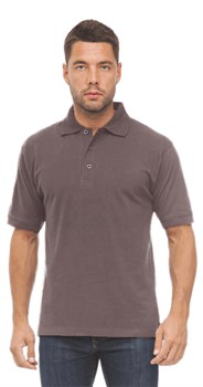 Рубашка ПОЛО серая - фото 109172