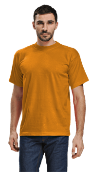 Футболка короткий рукав 160 г/м2, оранжевая - фото 109197