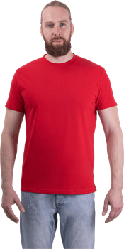 Футболка короткий рукав 160 г/м2, красная - фото 109198