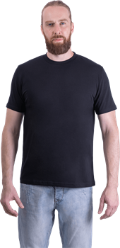 Футболка короткий рукав 160 г/м2, черная - фото 109202
