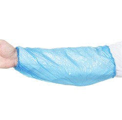 Нарукавники ОДНОРАЗОВЫЕ, голубые - фото 109226