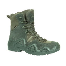 Ботинки КАБАРГА высокий берец, замша/оксфорд ПУ/нитрил - фото 109531