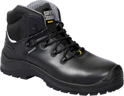 Ботинки Х430 с КП и КС, кожа, ПУ/резина (черный /BLK) - фото 109576