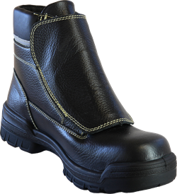 Ботинки ПРОМЕТЕЙ сварщик с КП и КС, юфтевые ПУ/нитрил - фото 109718