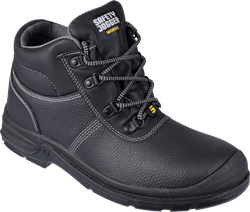 Ботинки BESTBOY259 (БЕСТБОЙ259) с МП и МС нат.мех, кожаные ПУ/нитрил - фото 109917