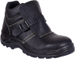 Ботинки СВАРЩИК с МП шерст. мех юфтевые ПУ/нитрил - фото 109991