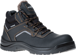 Ботинки STRONG (Стронг) с КП шерст.мех, кожаные ПУ/ПУ - фото 110246