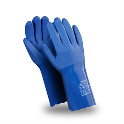 Перчатки Manipula Specialist® Шельф (интерлок+ПВХ 1,9мм), P-T-23/CG-981 - фото 140113