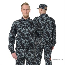 Костюм мужской "Альфа" камуфляж город (куртка и брюки) для охранников - фото 168866