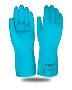 Перчатки Safeprotect КЛИНХОУМ (латекс, хлопк.слой, толщ.0,40мм, дл.300мм) - фото 175607