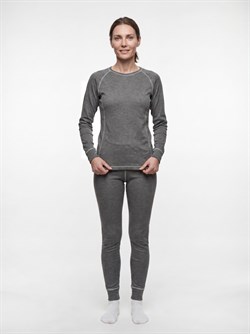 Термобелье женское Polar Active Uno (тк.Хлопок/Полиэстер,230), серый - фото 187505