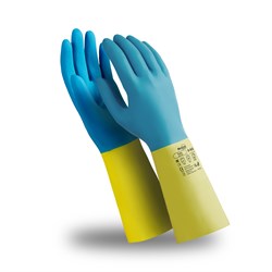 Перчатки Manipula Specialist® Союз (латекс/неопрен 0,70мм), LN-F-05/CG-971 - фото 187641