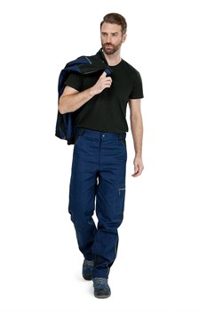 Брюки "Тахо" т.синий/черный БРЮ335 - фото 189444