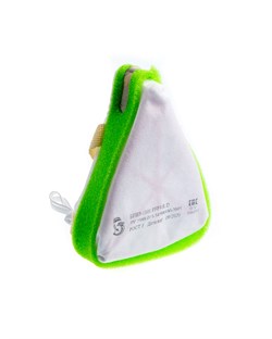 Респиратор ВМ-8364 NR D FFP2 (12 ПДК) с клапаном, чашеобразная, от аэрозолей (инд.упак.1х100) - фото 191030
