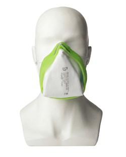 Респиратор ВМ-8364 NR D FFP2 (12 ПДК) с клапаном, чашеобразная, от аэрозолей (инд.упак.1х100) - фото 191227