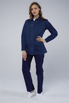 Куртка женская ХАССП-Премиум (тк.Оптима,160), т.синий - фото 46747
